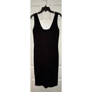 French Connection black sleeveless sheath‎ dress size 8